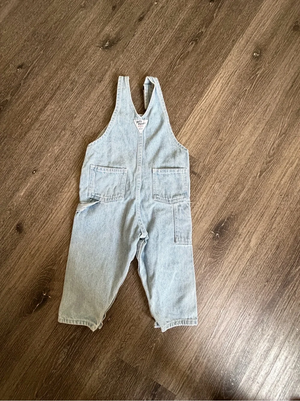 OshKosh B'gosh Vintage Light Blue Denim Kids Overalls